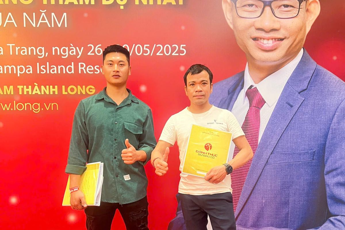 Thanh Ngọc tại một sự kiện học kinh doanh